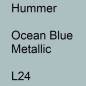 Preview: Hummer, Ocean Blue Metallic, L24.